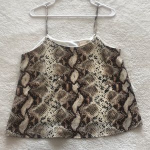 Altar’d State snakeskin top